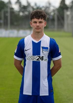 Julius Gottschalk; Hertha BSC; 2. Bundesliga, Porträttermin 2024 2025, 11.07. 2024,