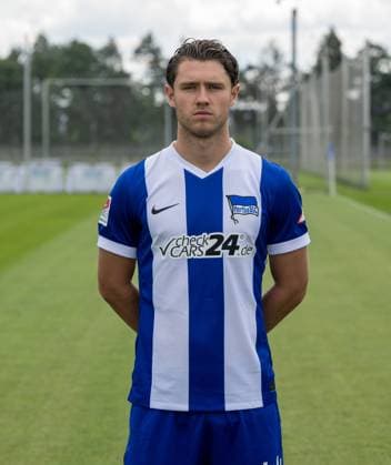 Linus Gechter; Hertha BSC; 2. Bundesliga, Porträttermin 2024 2025, 11.07. 2024,