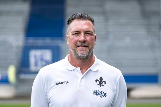 11.07.2024, xfux, Fussball 2.Bundesliga, SV Darmstadt 98 Fototermin Saison 2024 25 - Porträttermin 2024 2025, emspor, v.l. Dimo Wache; SV Darmstadt 1898 e.V.; 2.BL, Porträttermin 2024 2025 Darmstadt