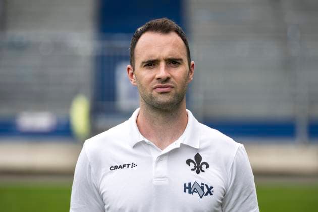 11.07.2024, xfux, Fussball 2.Bundesliga, SV Darmstadt 98 Fototermin Saison 2024 25 - Porträttermin 2024 2025, emspor, v.l. Alexander Ryan; SV Darmstadt 1898 e.V.; 2.BL, Porträttermin 2024 2025 Darmstadt