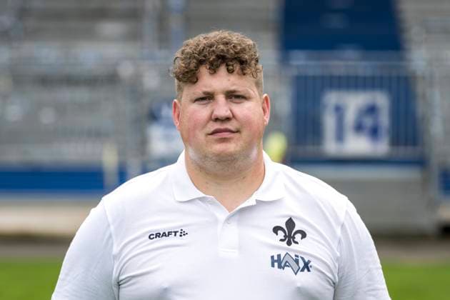 11.07.2024, xfux, Fussball 2.Bundesliga, SV Darmstadt 98 Fototermin Saison 2024 25 - Porträttermin 2024 2025, emspor, v.l. Jonas Nietzel; SV Darmstadt 1898 e.V.; 2.BL, Porträttermin 2024 2025 Darmstadt