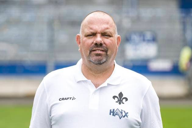 11.07.2024, xfux, Fussball 2.Bundesliga, SV Darmstadt 98 Fototermin Saison 2024 25 - Porträttermin 2024 2025, emspor, v.l. Oliver Zach; SV Darmstadt 1898 e.V.; 2.BL, Porträttermin 2024 2025 Darmstadt