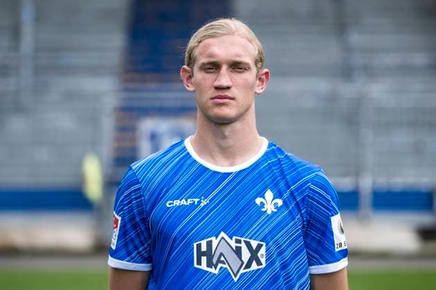 11.07.2024, xfux, Fussball 2.Bundesliga, SV Darmstadt 98 Fototermin Saison 2024 25 - Porträttermin 2024 2025, emspor, v.l. Christoph Klarer; SV Darmstadt 1898 e.V.; 2.BL, Porträttermin 2024 2025 Darmstadt