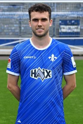 11.07.2024, xscotx, Fussball 2.Bundesliga, 2.BL SV Darmstadt 98 - Fototermin Saison 2024 25 Porträttermin 2024 2025 emspor, v.l. Sergio Lopez (SV Darmstadt 98) (DFL DFB REGULATIONS PROHIBIT ANY USE OF PHOTOGRAPHS as IMAGE SEQUENCES and or QUASI-VIDEO) Darmstadt