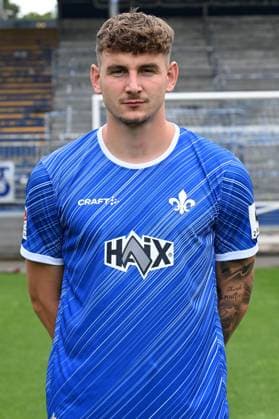 11.07.2024, xscotx, Fussball 2.Bundesliga, 2.BL SV Darmstadt 98 - Fototermin Saison 2024 25 Porträttermin 2024 2025 emspor, v.l. Matej Maglica (SV Darmstadt 98) (DFL DFB REGULATIONS PROHIBIT ANY USE OF PHOTOGRAPHS as IMAGE SEQUENCES and or QUASI-VIDEO) Darmstadt