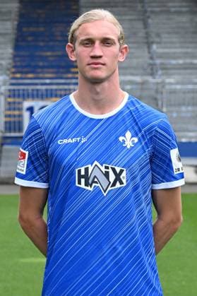 11.07.2024, xscotx, Fussball 2.Bundesliga, 2.BL SV Darmstadt 98 - Fototermin Saison 2024 25 Porträttermin 2024 2025 emspor, v.l. Christoph Klarer (SV Darmstadt 98) (DFL DFB REGULATIONS PROHIBIT ANY USE OF PHOTOGRAPHS as IMAGE SEQUENCES and or QUASI-VIDEO) Darmstadt