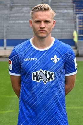 11.07.2024, xscotx, Fussball 2.Bundesliga, 2.BL SV Darmstadt 98 - Fototermin Saison 2024 25 Porträttermin 2024 2025 emspor, v.l. Andreas Mueller Müller (SV Darmstadt 98) (DFL DFB REGULATIONS PROHIBIT ANY USE OF PHOTOGRAPHS as IMAGE SEQUENCES and or QUASI-VIDEO) Darmstadt