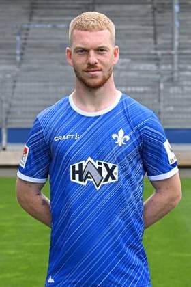 11.07.2024, xscotx, Fussball 2.Bundesliga, 2.BL SV Darmstadt 98 - Fototermin Saison 2024 25 Porträttermin 2024 2025 emspor, v.l. Kai Klefisch (SV Darmstadt 98) (DFL DFB REGULATIONS PROHIBIT ANY USE OF PHOTOGRAPHS as IMAGE SEQUENCES and or QUASI-VIDEO) Darmstadt