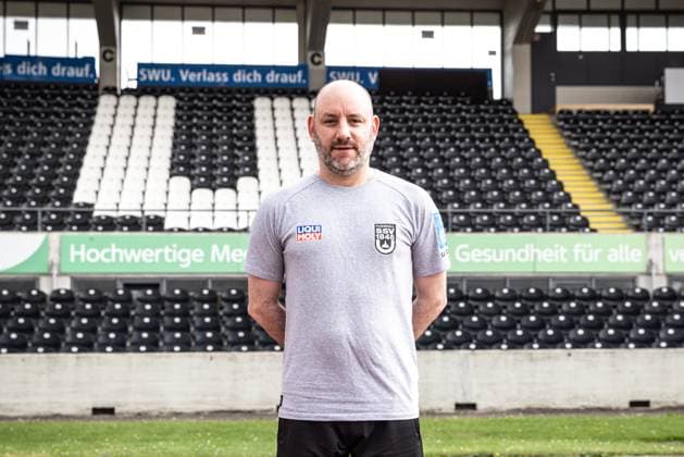Kevin Klein (Zeugwart); SSV Ulm 1846 Fußball; 2. Bundesliga, Porträttermin 2024 2025 Kevin Klein (Zeugwart, SSV Ulm 1846 Fußball) Ulm Donaustadion Baden-Württemberg Deutschland