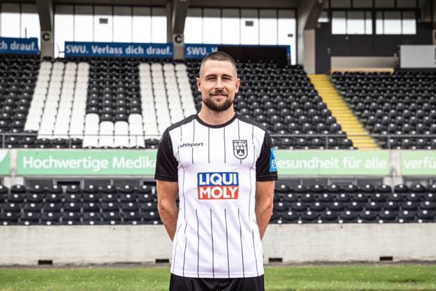 Andreas Ludwig; SSV Ulm 1846 Fußball; 2. Bundesliga, Porträttermin 2024 2025 Andreas Ludwig (10, SSV Ulm 1846 Fußball) Ulm Donaustadion Baden-Württemberg Deutschland