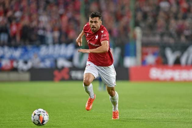 2024.07.11 Krakow Pilka nozna, UEFA Liga Europy, sezon 2024 2025 Wisla Krakow - KF Llapi 1932 Podujevo N z Angel Baena Foto Krzysztof Porebski PressFocus 2024.07.11 Krakow Football, UEFA Europa League, 2024 25 season Wisla Krakow - KF Llapi 1932 Podujeve Angel Baena Credit: Krzysztof Porebski PressFocus NEWSPIX.PL --- Newspix.pl  20240711PF_KP00032
