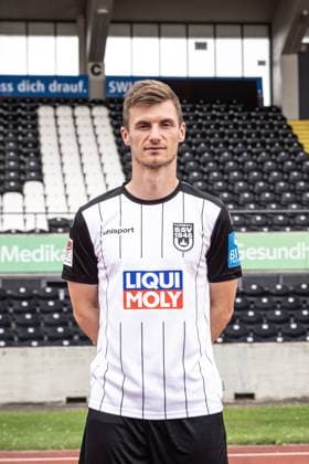 Thomas Geyer; SSV Ulm 1846 Fußball; 2. Bundesliga, Porträttermin 2024 2025 Thomas Geyer (6, SSV Ulm 1846 Fußball) Ulm Donaustadion Baden-Württemberg Deutschland