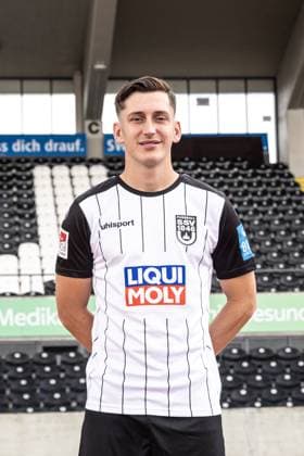 Jonathan Meier; SSV Ulm 1846 Fußball; 2. Bundesliga, Porträttermin 2024 2025 onathan Meier (19, SSV Ulm 1846 Fußball) Ulm Donaustadion Baden-Württemberg Deutschland