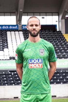 Christian Ortag; SSV Ulm 1846 Fußball; 2. Bundesliga, Porträttermin 2024 2025 Christian Ortag (39, SSV Ulm 1846 Fußball) Ulm Donaustadion Baden-Württemberg Deutschland