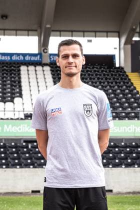 Thomas Wörle (Cheftrainer); SSV Ulm 1846 Fußball; 2. Bundesliga, Porträttermin 2024 2025 Thomas Wörle (Cheftrainer, SSV Ulm 1846 Fußball) Ulm Donaustadion Baden-Württemberg Deutschland