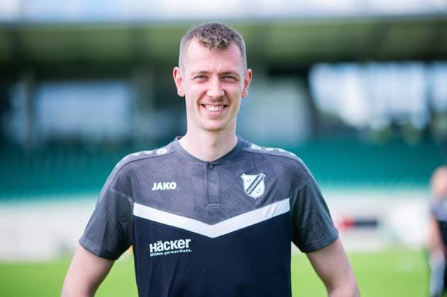Hannes Niemann (Physiotherapeut und Athletiktrainer); SV Rödinghausen; Regionalliga West, Porträttermin 2024 2025.