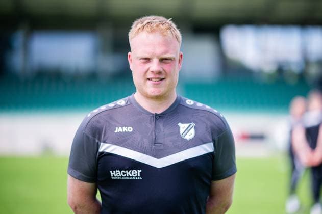 Dustin Klüter (Betreuer); SV Rödinghausen; Regionalliga West, Porträttermin 2024 2025.