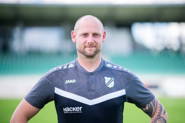 Benjamin Gommert (Torwarttrainer); SV Rödinghausen; Regionalliga West, Porträttermin 2024 2025.