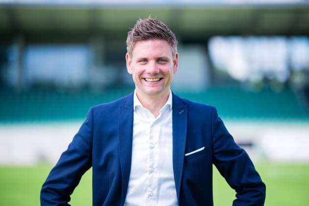 Alexander Müller (Geschäftsführer); SV Rödinghausen; Regionalliga West, Porträttermin 2024 2025.