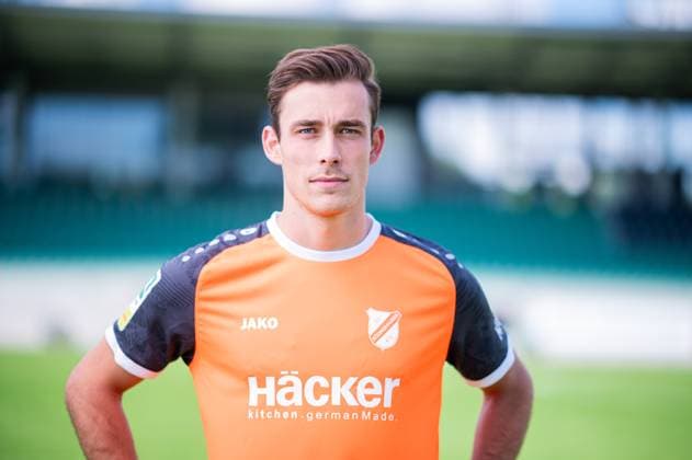 Flemming Niemann; SV Rödinghausen; Regionalliga West, Porträttermin 2024 2025.