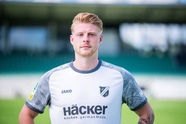 Tim Corsten; SV Rödinghausen; Regionalliga West, Porträttermin 2024 2025.