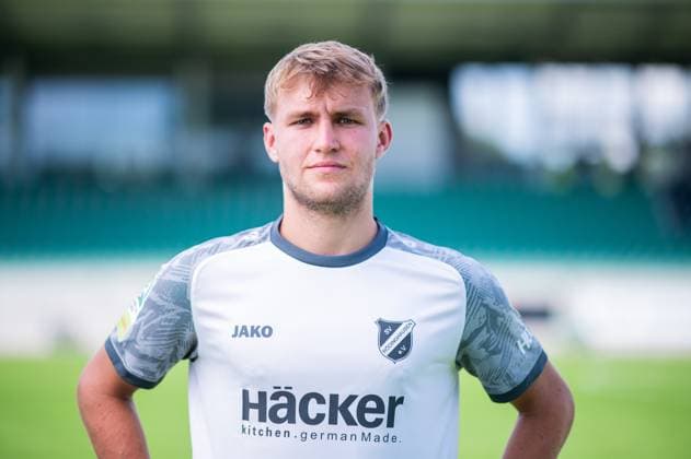 Mattis Rohlfing; SV Rödinghausen; Regionalliga West, Porträttermin 2024 2025.
