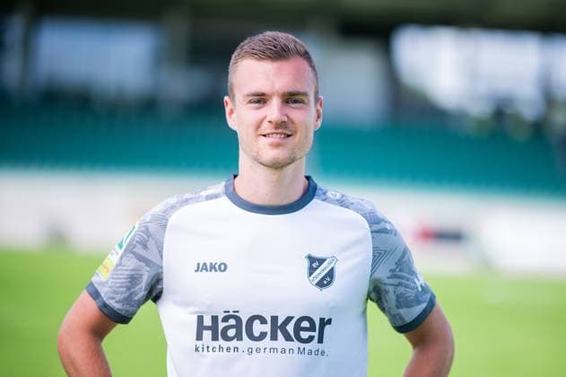 Luca Horn; SV Rödinghausen; Regionalliga West, Porträttermin 2024 2025.