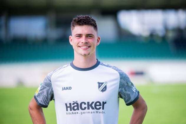 Noah Heim; SV Rödinghausen; Regionalliga West, Porträttermin 2024 2025.