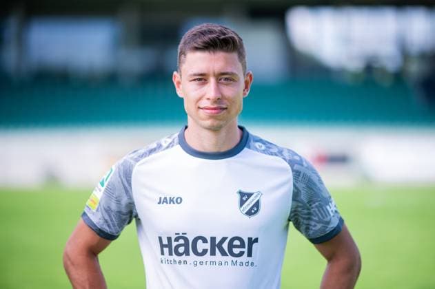 Ole Hoch; SV Rödinghausen; Regionalliga West, Porträttermin 2024 2025.