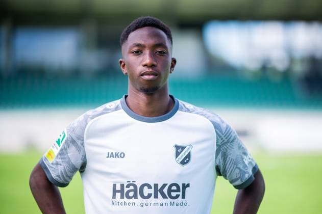 Latif-Bilal Alassane; SV Rödinghausen; Regionalliga West, Porträttermin 2024 2025.