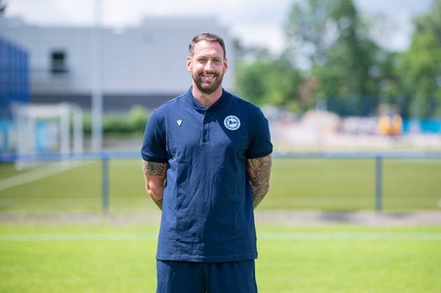 Mitch Kniat (Cheftrainer); DSC Arminia Bielefeld; 3. Liga, Porträttermin 2024 2025.