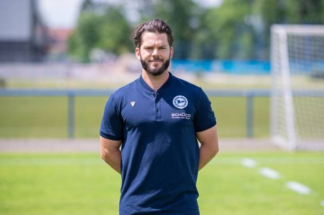 Niklas Klasen (Athletik-Trainer); DSC Arminia Bielefeld; 3. Liga, Porträttermin 2024 2025.