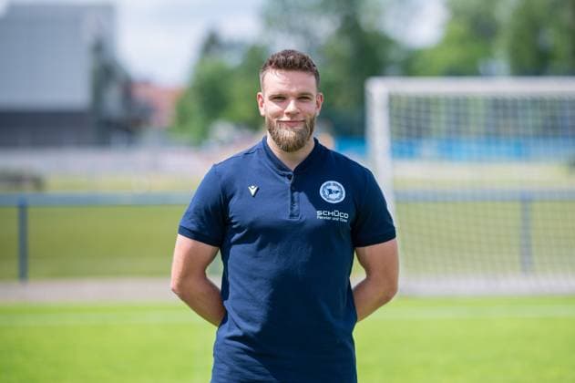 Malte Hornemann (Reha-Trainer); DSC Arminia Bielefeld; 3. Liga, Porträttermin 2024 2025.