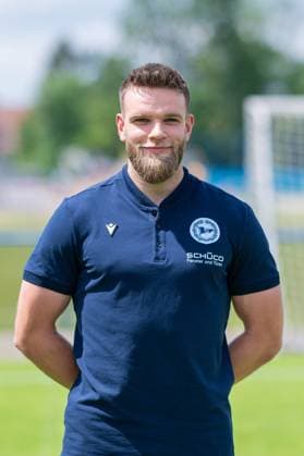Malte Hornemann (Reha-Trainer); DSC Arminia Bielefeld; 3. Liga, Porträttermin 2024 2025.