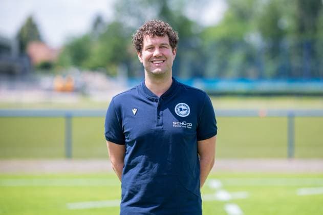 Mario Bertling (Physiotherapeut); DSC Arminia Bielefeld; 3. Liga, Porträttermin 2024 2025.