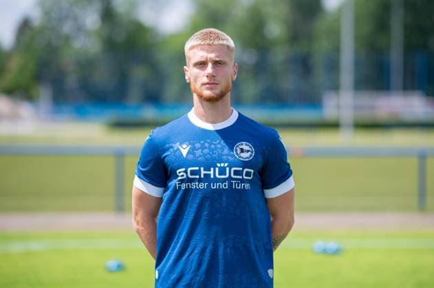 Louis Oppie; DSC Arminia Bielefeld; 3. Liga, Porträttermin 2024 2025.