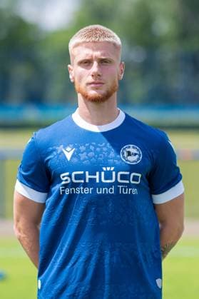 Louis Oppie; DSC Arminia Bielefeld; 3. Liga, Porträttermin 2024 2025.