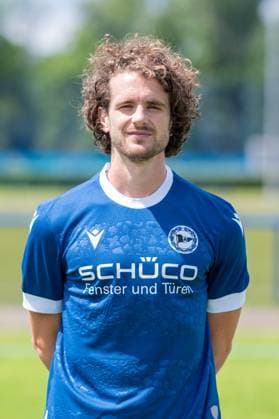 Mael Corboz; DSC Arminia Bielefeld; 3. Liga, Porträttermin 2024 2025.
