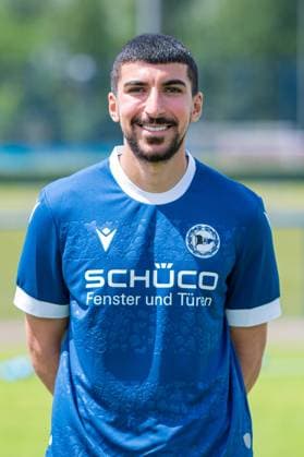 Nassim Boujellab; DSC Arminia Bielefeld; 3. Liga, Porträttermin 2024 2025.