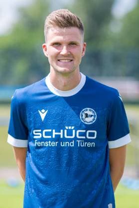 Lukas Kunze; DSC Arminia Bielefeld; 3. Liga, Porträttermin 2024 2025.