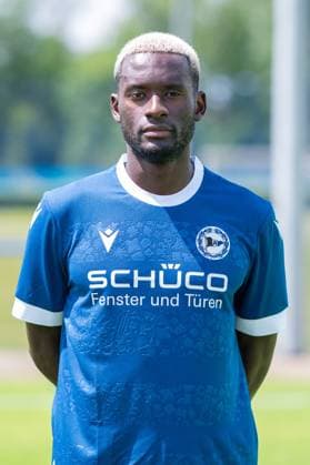 Merveille Biankadi; DSC Arminia Bielefeld; 3. Liga, Porträttermin 2024 2025.
