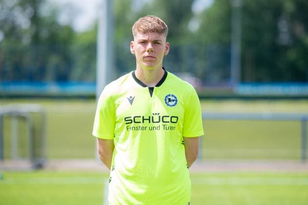 Leo Oppermann; DSC Arminia Bielefeld; 3. Liga, Porträttermin 2024 2025.