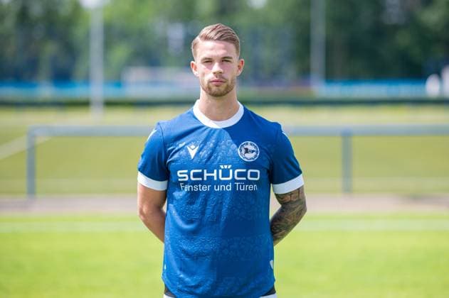 Tom Geerkens; DSC Arminia Bielefeld; 3. Liga, Porträttermin 2024 2025.