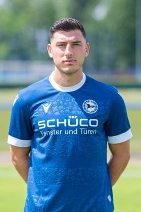 Stefano Russo; DSC Arminia Bielefeld; 3. Liga, Porträttermin 2024 2025.