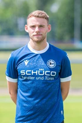 Mika Schroers; DSC Arminia Bielefeld; 3. Liga, Porträttermin 2024 2025.