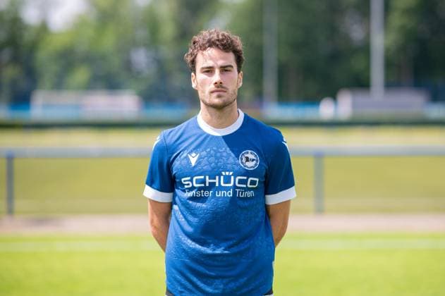 Christopher Lannert; DSC Arminia Bielefeld; 3. Liga, Porträttermin 2024 2025.