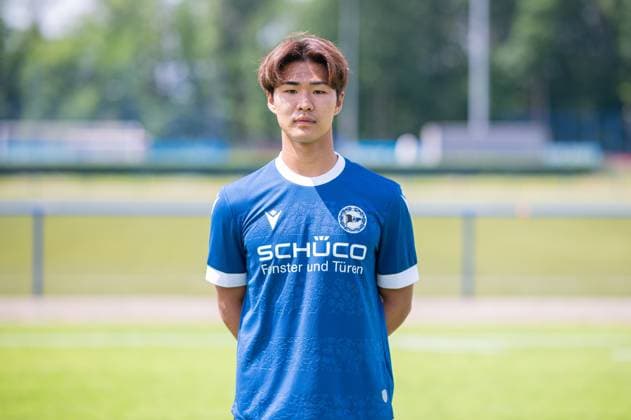 Kaito Mizuta; DSC Arminia Bielefeld; 3. Liga, Porträttermin 2024 2025.