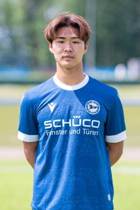 Kaito Mizuta; DSC Arminia Bielefeld; 3. Liga, Porträttermin 2024 2025.