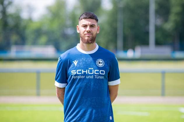 Gerrit Gohlke; DSC Arminia Bielefeld; 3. Liga, Porträttermin 2024 2025.