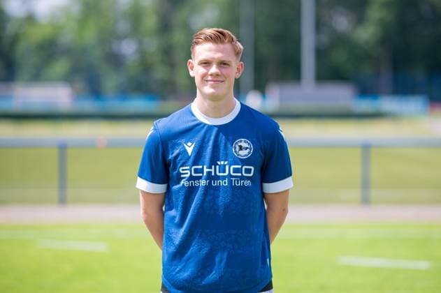 Henrik Koch; DSC Arminia Bielefeld; 3. Liga, Porträttermin 2024 2025.